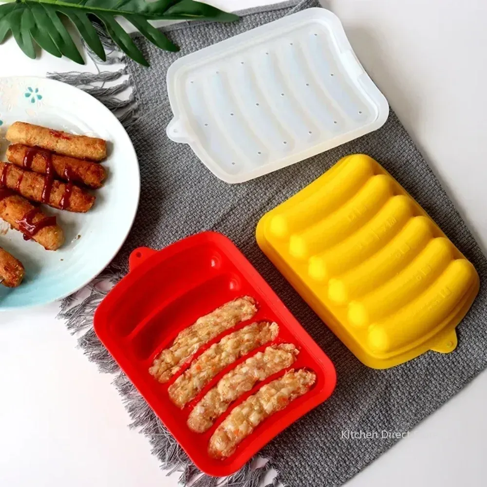 Sausage Maker Mould 6 Grids Si - Hot Dog Press 评论和价格