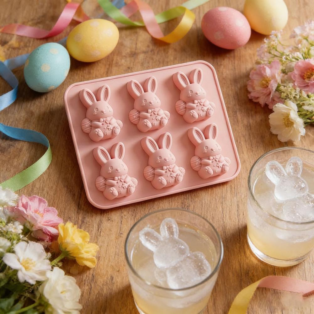 3D Bunny Silicone Ice Mold Cho - Bunny Cake Mold 评论和价格