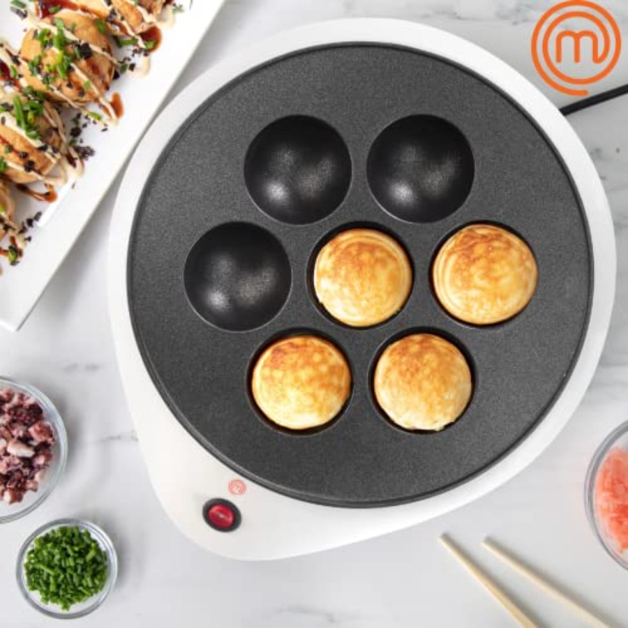 MasterChef Electric Ebelskiver - Takoyaki Grill Plate 评论和价格