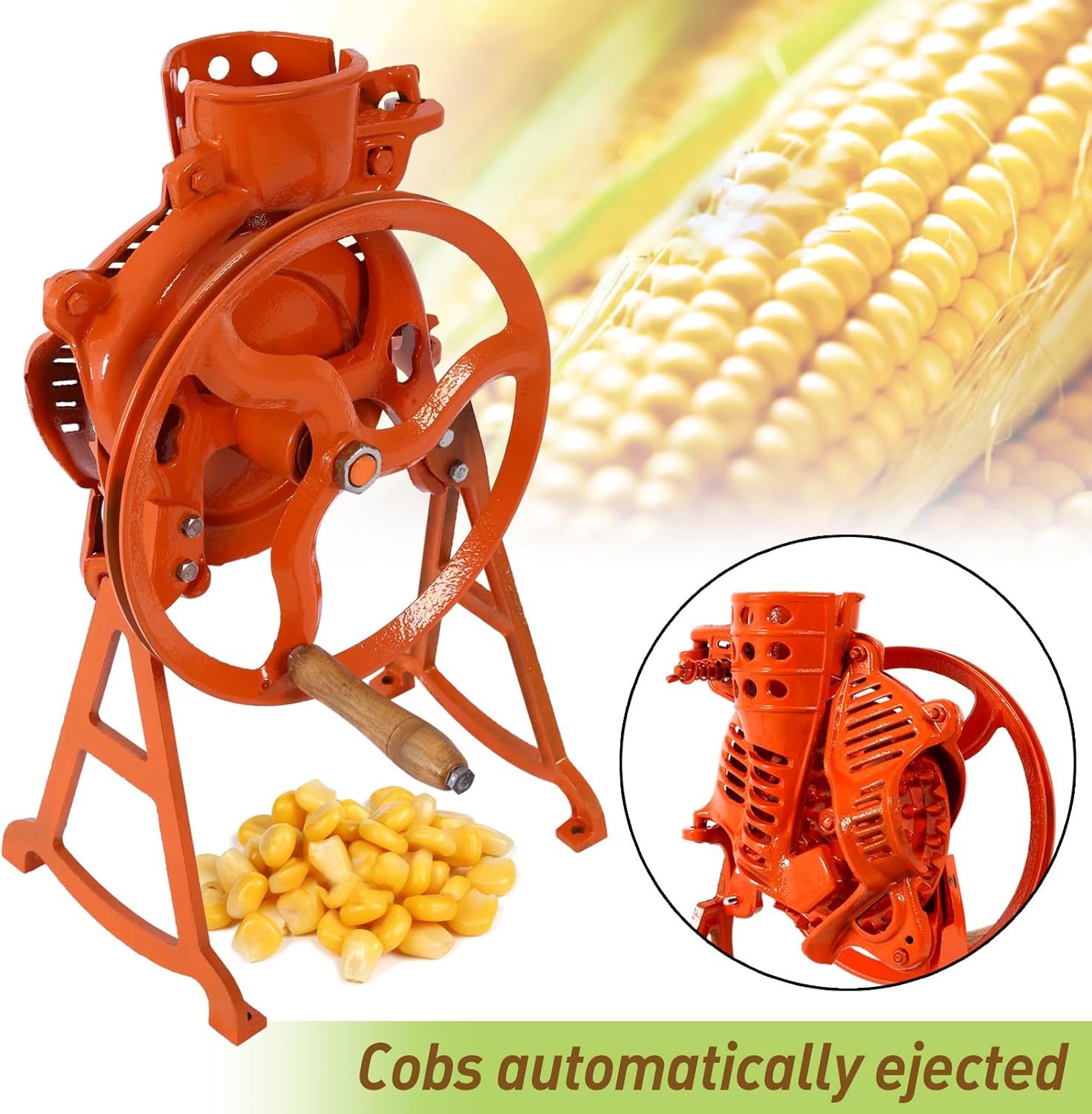 Manual Hand Corn Sheller Heavy - Cast Iron Corn 评论和价格