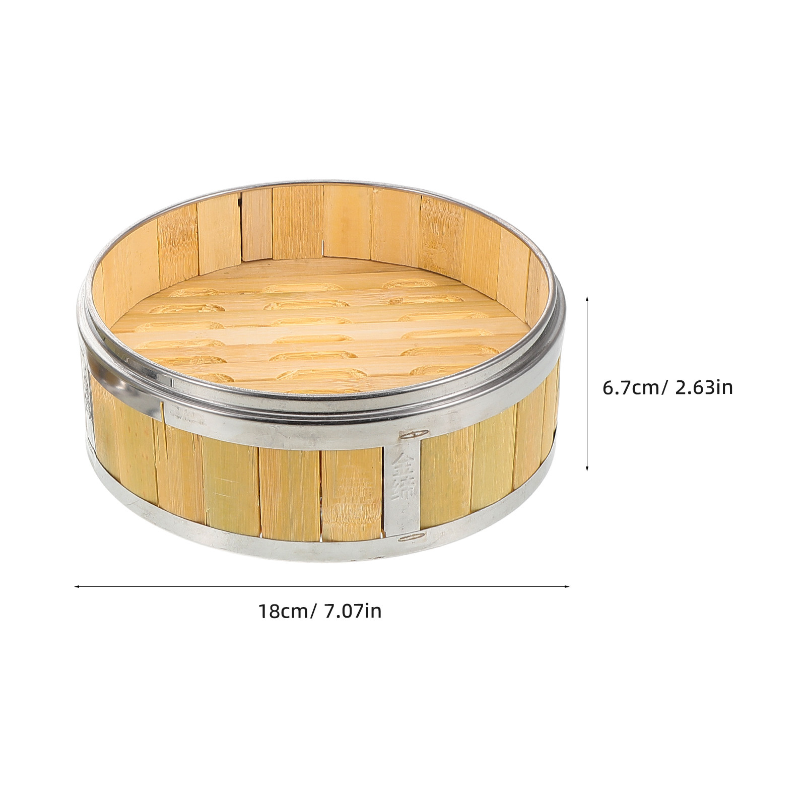 18Cm Bamboo Wood Steamer Baske - Bao Steamer Bamboo 评论和价格
