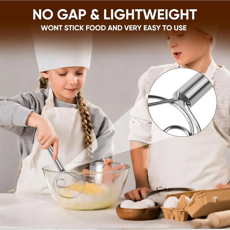 Danish Dough Whisk - Stainless - Danish Pancake Pan 评论和价格