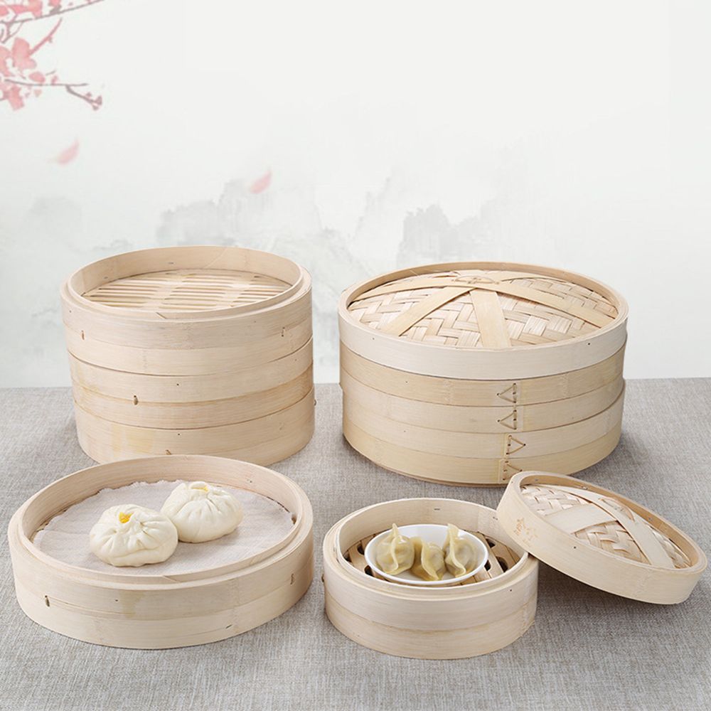 Makes Tasty Bao Buns Kitchen T - Bao Steamer Bamboo 评论和价格