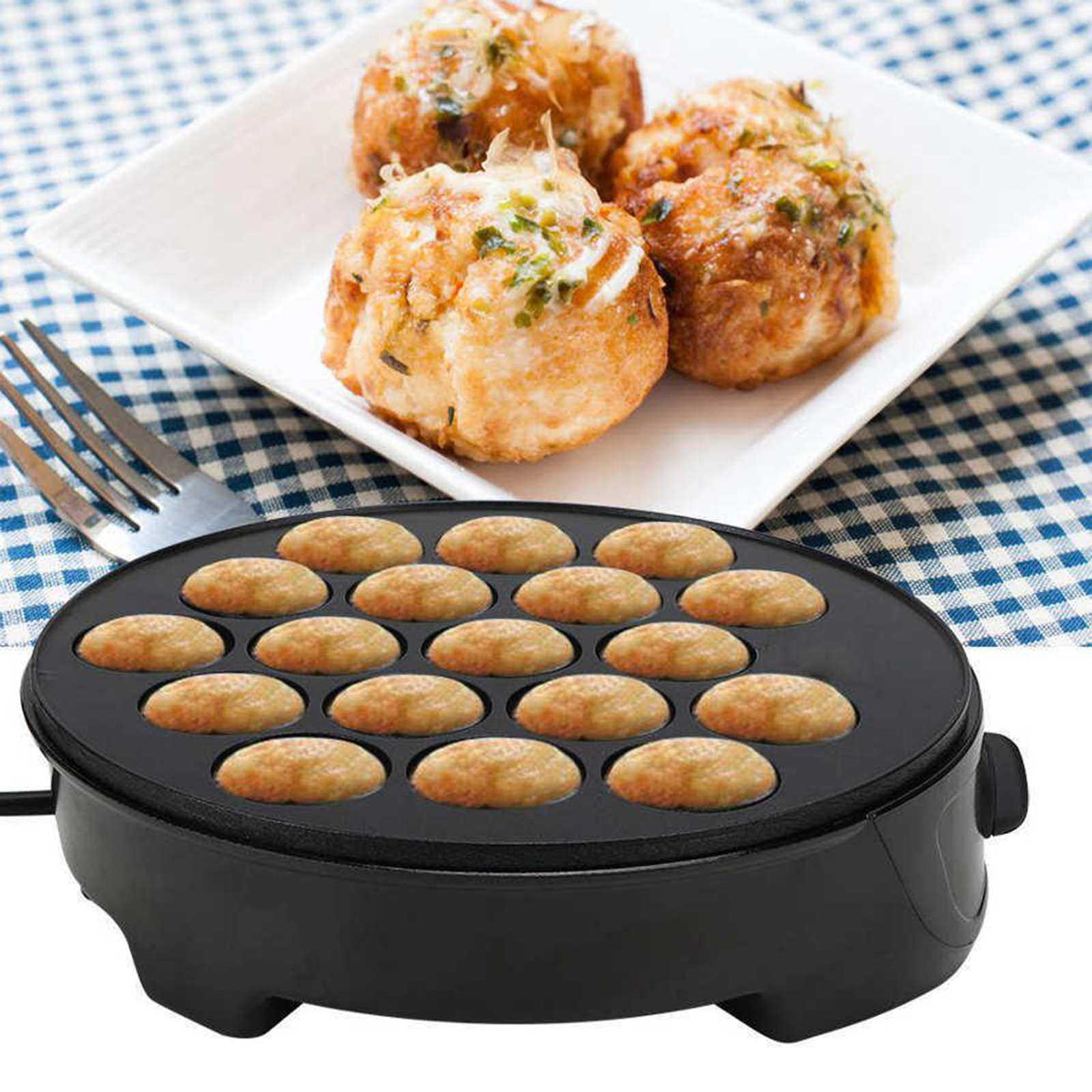 220V Baking Machine Household  - Takoyaki Grill Plate 评论和价格