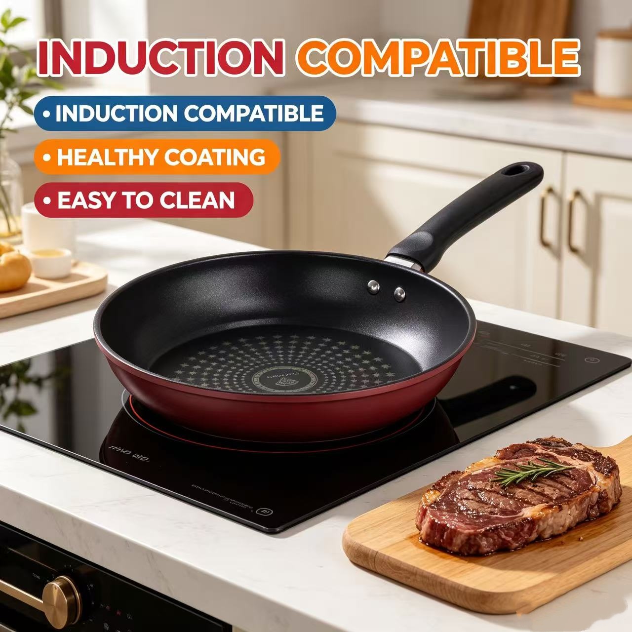 Premium Granite Non Stick Fryi - Egg Waffle Pan 评论和价格