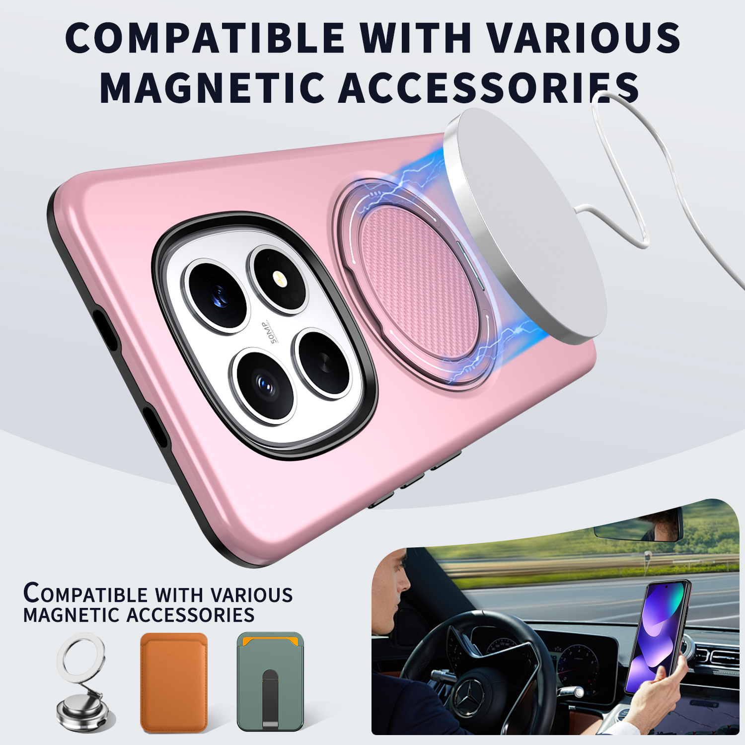 For Xiaomi Redmi Note 15 Pro P - Taco Stand Holder 评论和价格