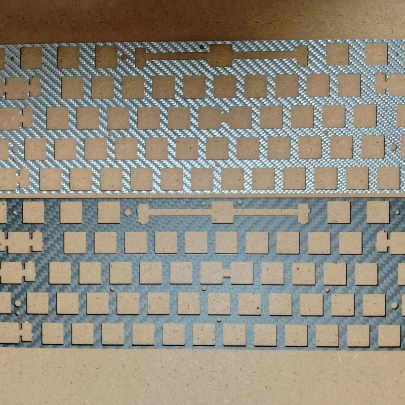 Wooting60HeV2 Carbon Fiber Pos - Crepe Pan Carbon 评论和价格