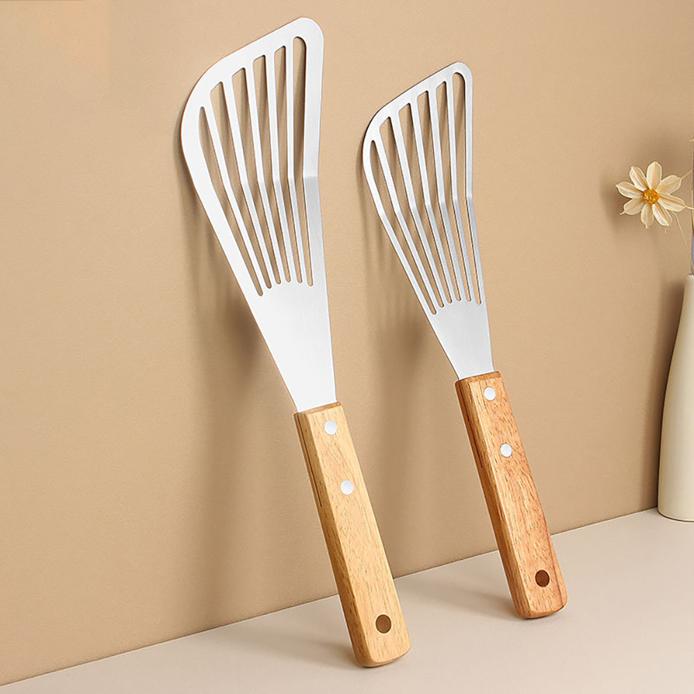 1PC Stainless Steel Fish Fryin - Okonomiyaki Spatula 评论和价格