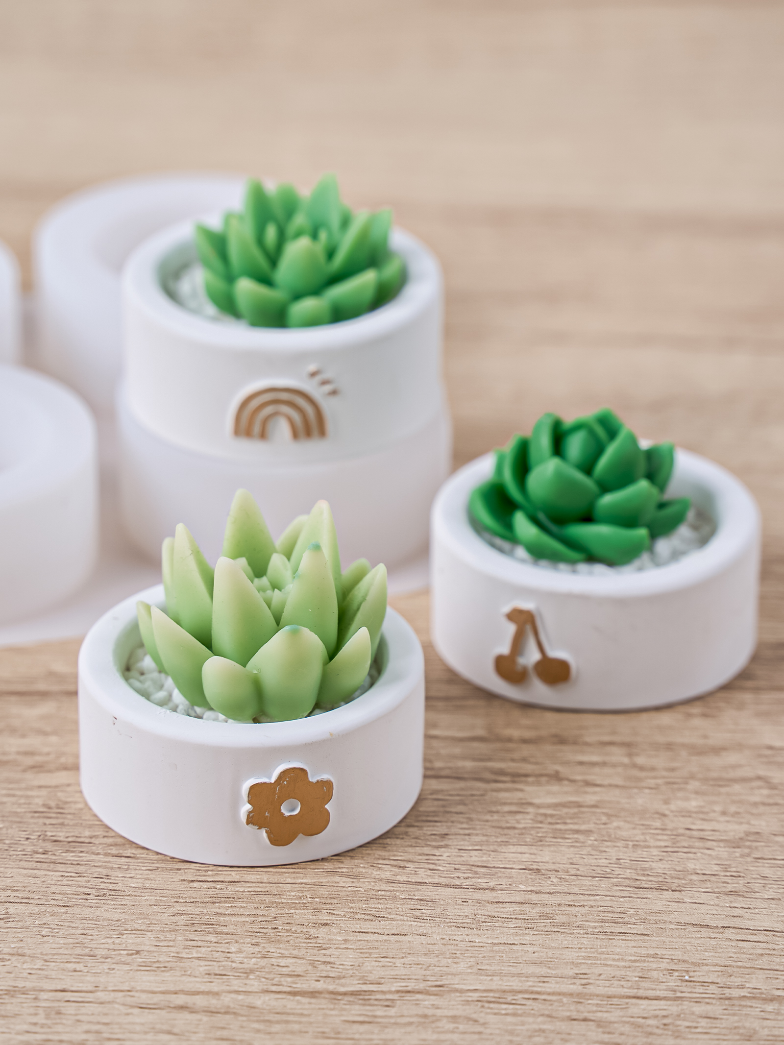 Round Candle Cup Holder Silico - Potsticker Mold 评论和价格