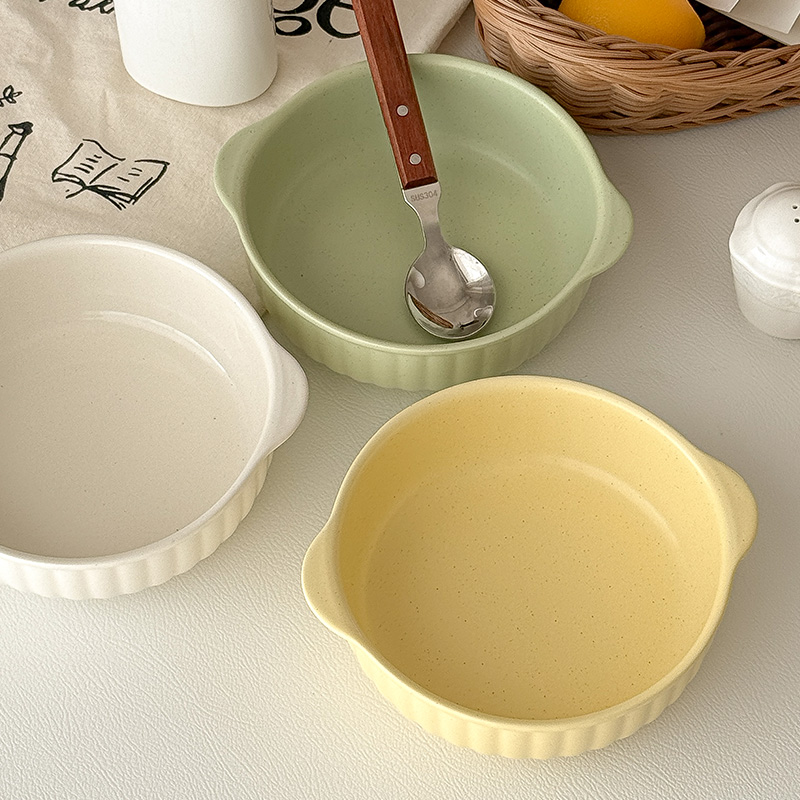 Dual-Handle Large-Capacity Cer - Dim Sum Basket 评论和价格