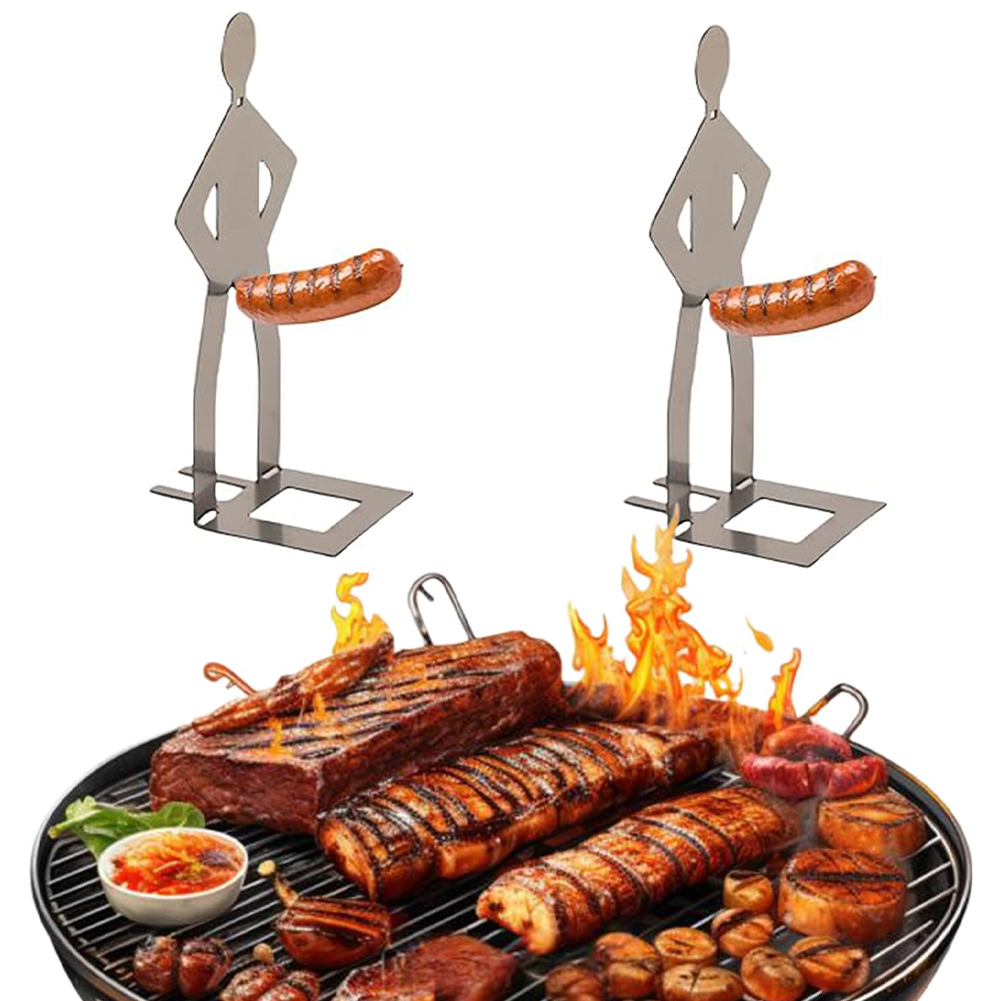 5-1PCS BBQ Sausage Holder Stai - Hot Dog Press 评论和价格