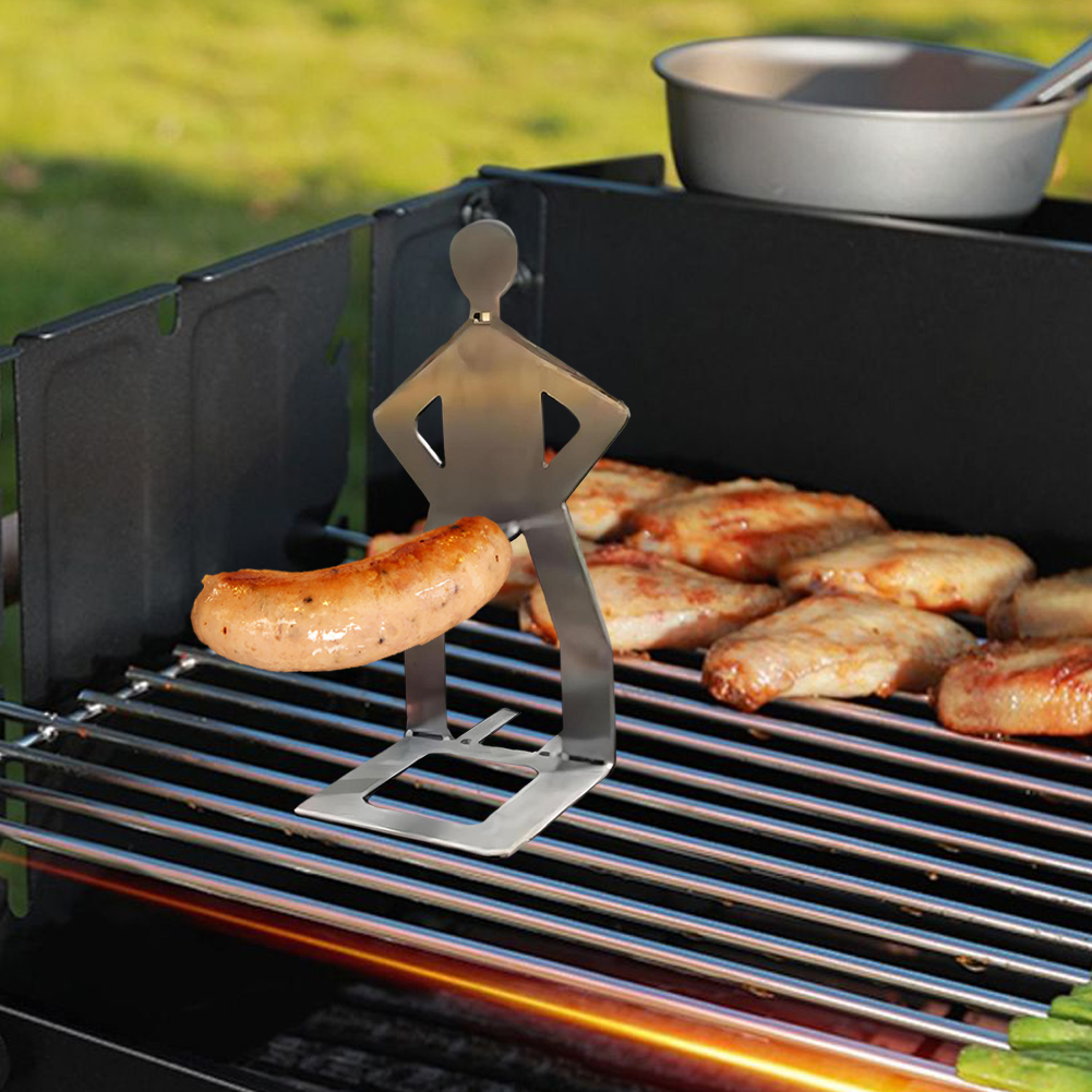 5-1PCS BBQ Sausage Holder Stai - Hot Dog Press 评论和价格