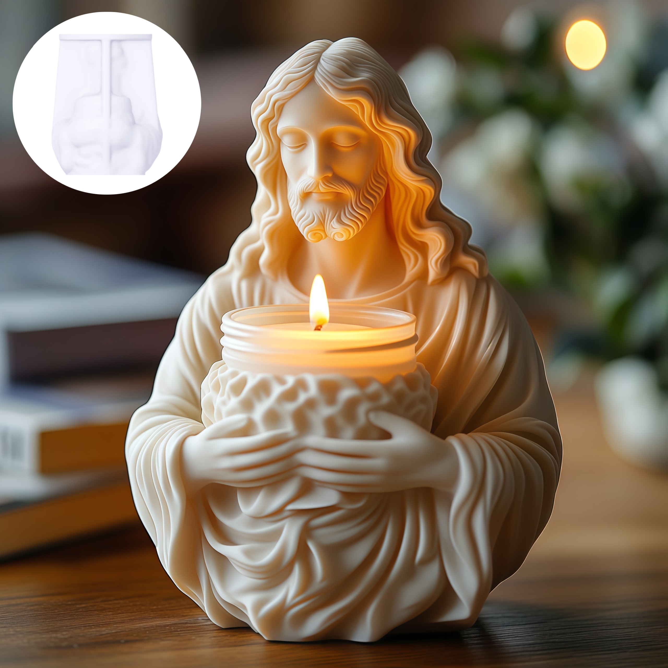 New Jesus Flower pot succulent - Potsticker Mold 评论和价格