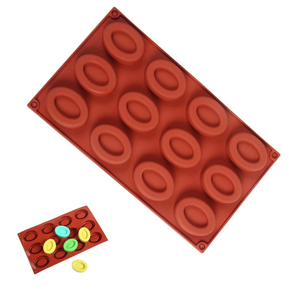 Flexible 12 Cavity Silicone Do - Donut Mold Silicone 评论和价格