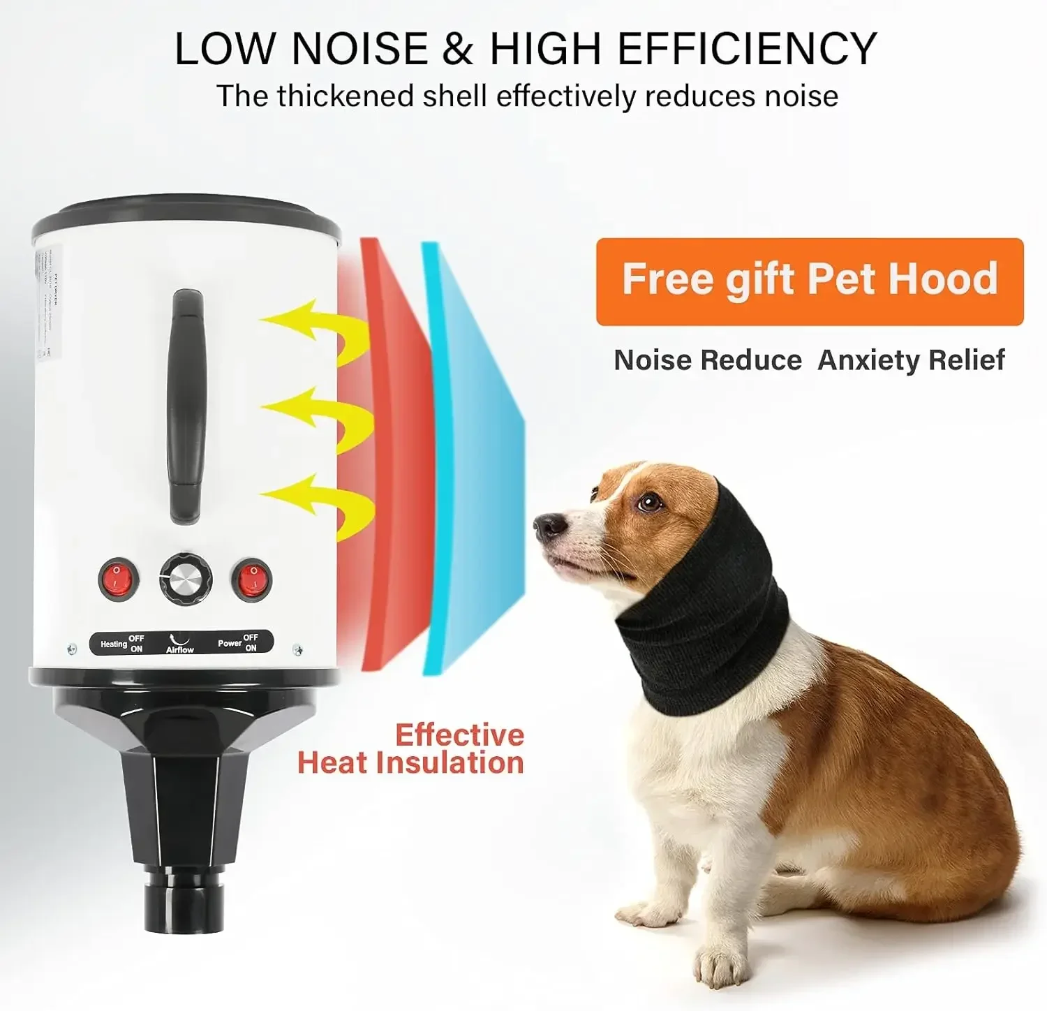 2800W Pet Hair Dryer for Dogs  - Hot Dog Press 评论和价格