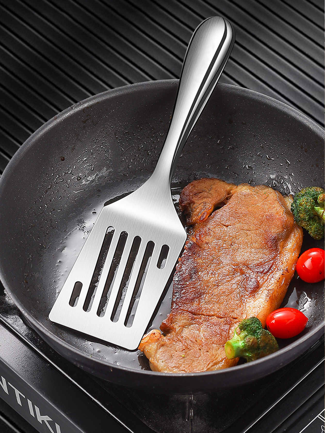 2pc/1pc Small Stainless Steel  - Okonomiyaki Spatula 评论和价格