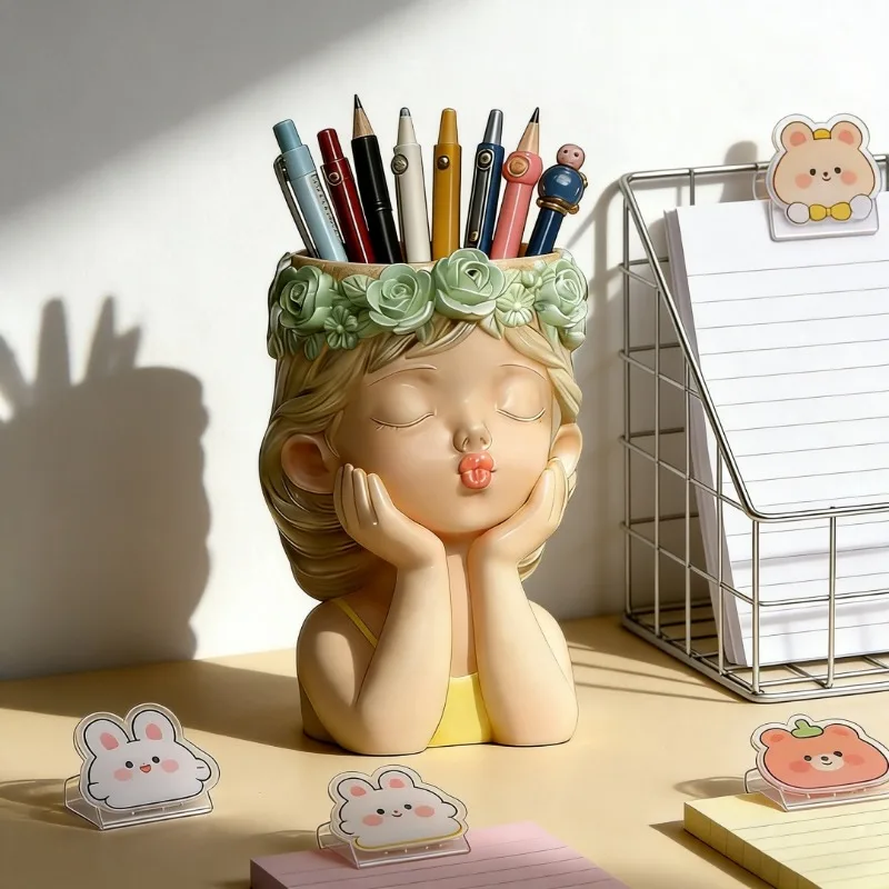 Pouting Girl With Flower Crown - Potsticker Mold 评论和价格
