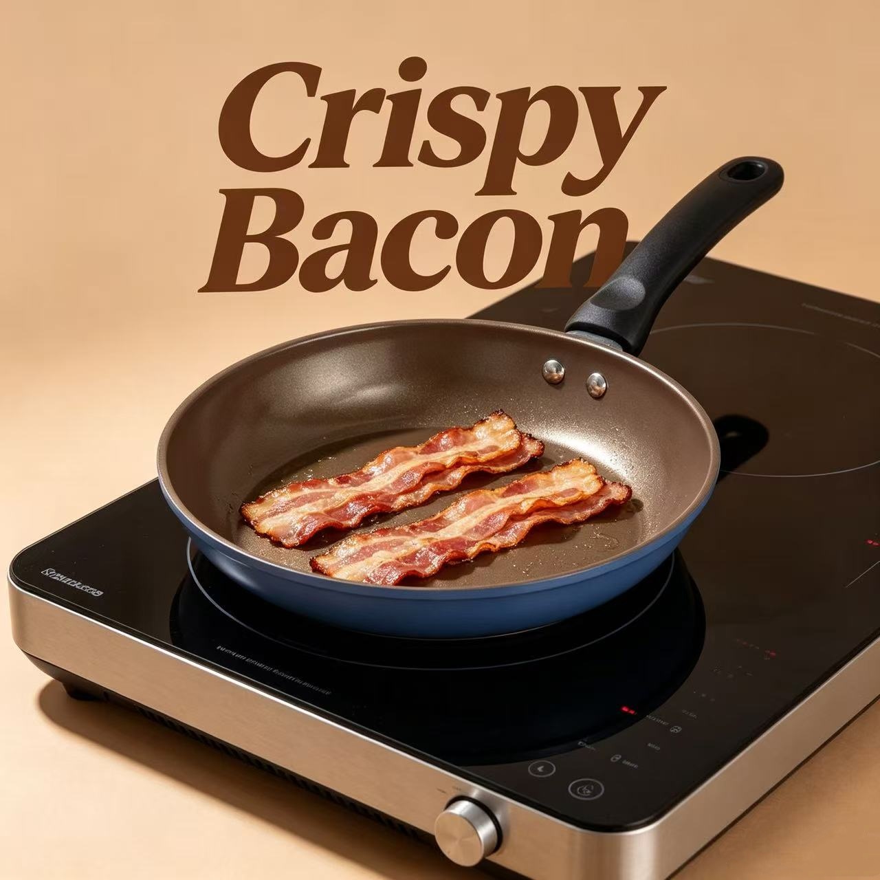 9.45 Inch Non-Stick Frying Pan - Egg Waffle Pan 评论和价格