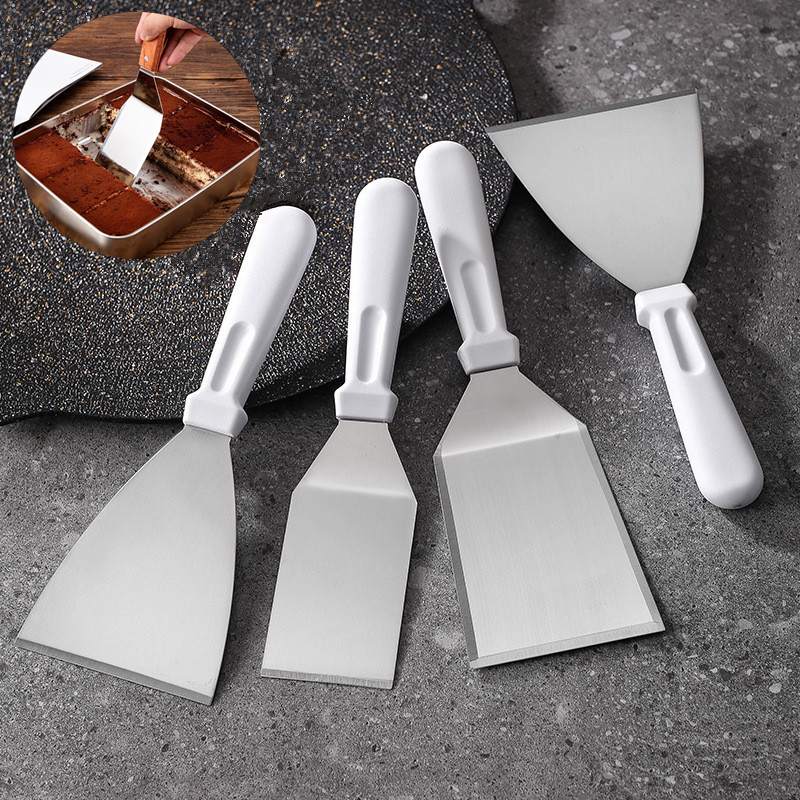 Stainless Steel Cake Spatula W - Okonomiyaki Spatula 评论和价格