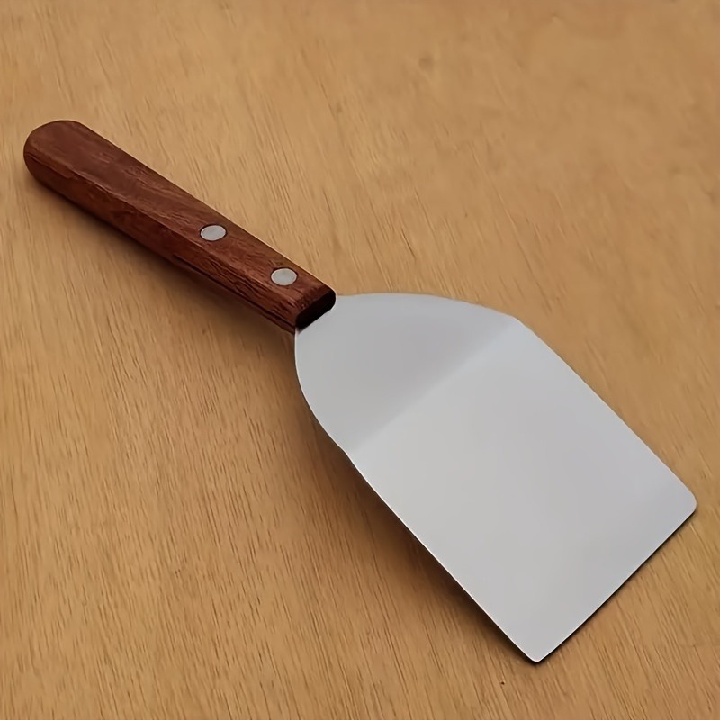 1pc, Brownie Spatula, Metal Br - Okonomiyaki Spatula 评论和价格