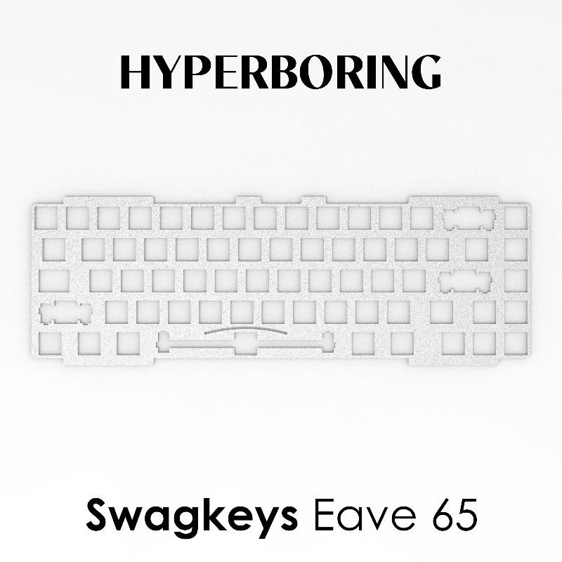 Swagkeys Eave65 Keyboard Posit - Crepe Pan Carbon 评论和价格